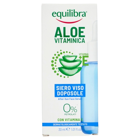 equilibra Aloe Vitaminica Siero Viso Doposole 30 ml